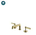 Waterworks Ludlow Volta Lavatory Faucet with Lever Handles in Brass