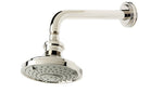 Waterworks Aero Wall Mounted Shower Arm and Flange in Burnished Nickel