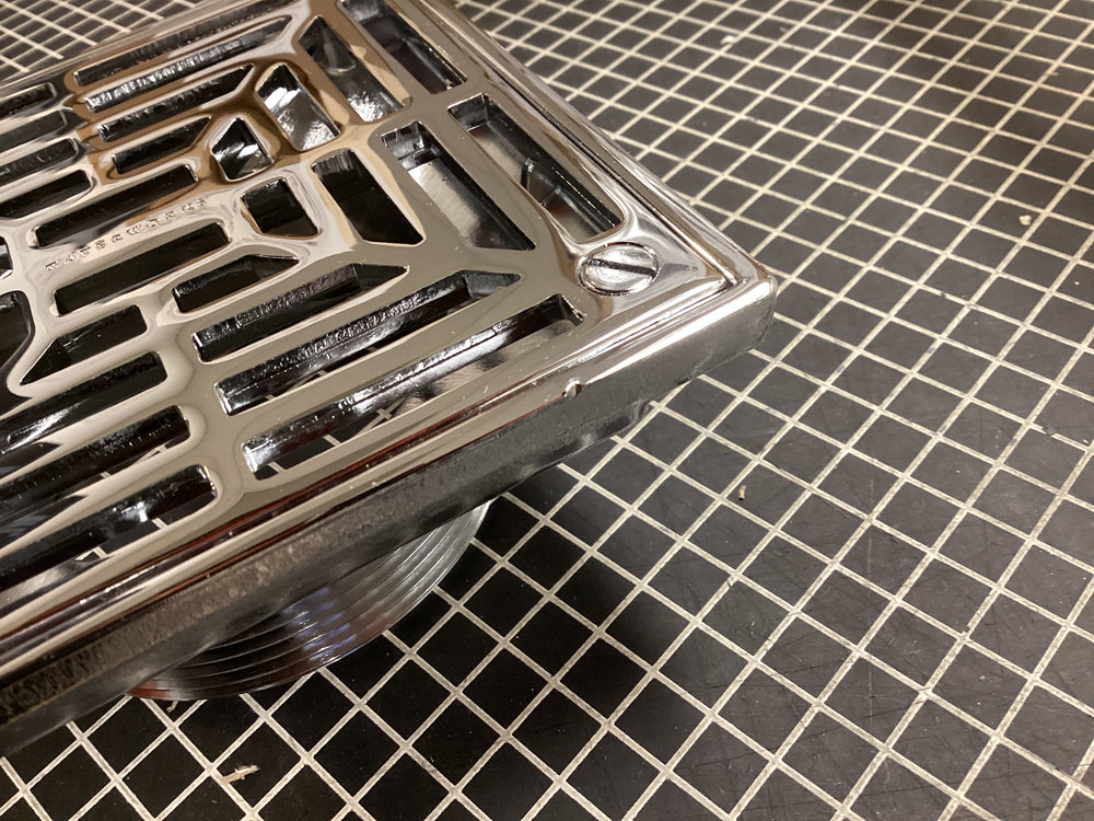 Waterworks Universal Shower Drain Cover in Chrome