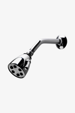 Waterworks Universal 2 3/4" Shower Head, Arm and Flange in Chrome
