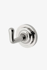 Waterworks Henry Single Robe Hook in Chrome