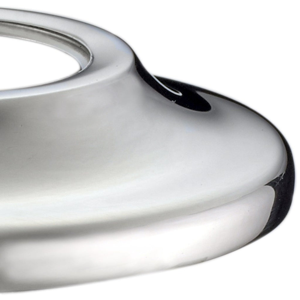 Waterworks Universal Low Profile Classic Shower Flange in Burnished Nickel