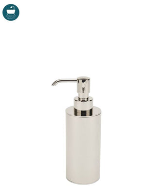 Waterworks Luster Soap Dispenser in Nickel