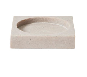 Waterworks Bowery Soap Dish in Sand