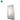 Waterworks Modern Recessed Large Wood Medicine Cabinet 24" x 32" x 1 1/2" in White with Nickel Hardware
