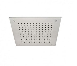 Waterworks Formwork Ceiling Mounted 15" Recessed Square Shower Head in Polished Stainless Steel