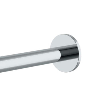 Waterworks Decibel Wall Mounted Shower Arm and Flange in Nickel