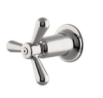 Waterworks Riverun Tri-Spoke Volume Control Handle in Burnished Nickel