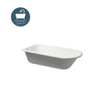 Waterworks Saxby  61" x 30" x 18" Oval Cast Iron Bathtub without feet in Primed