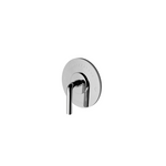 Waterworks Flyte Thermostatic Control Valve Trim Metal Lever Handle in Matte Nickel