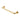 Waterworks Flyte 18" Single Metal Towel Bar in Gold