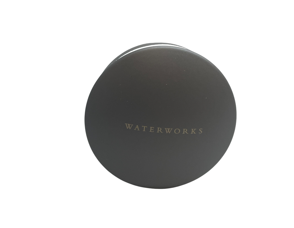 Waterworks .25 Floor Mounted Exposed Tub Filler With Handshower and Joystick Handle in Matte Brown