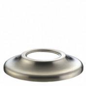 Waterworks Essentials Freestanding Adjustable Tall 7 1/4" dia. Magnifying Mirror in Matte Nickel