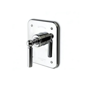 Waterworks Ludlow Pressure Balance Control Valve Trim with Metal Lever Handle in Chrome