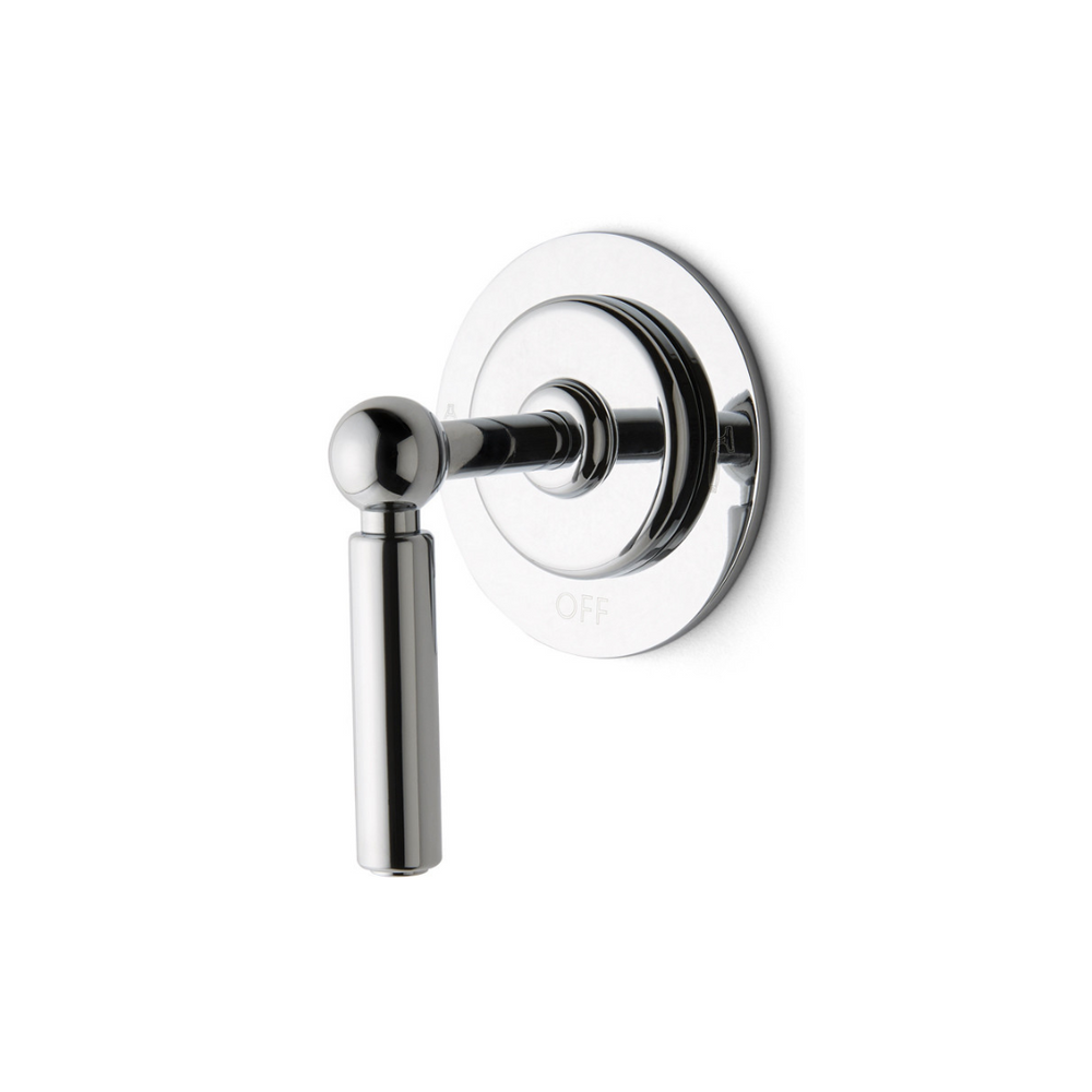 Ludlow Two Way Diverter Valve Trim for Pressure Balance with Graphics in Chrome