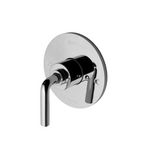 Waterworks Flyte Pressure Balance Trim with Metal Lever Handle in Matte Black