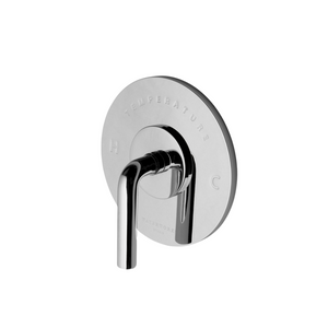 Waterworks Flyte Thermostatic Control Valve Trim with Lever Handle in Chrome