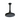 Waterworks Universal Ceiling Mounted 6" Shower in Black