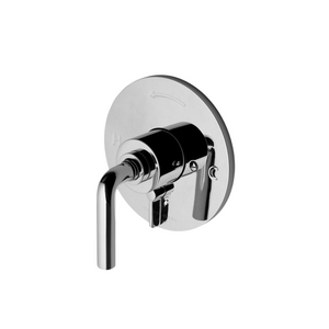 Waterworks Flyte Pressure Balance with Diverter Trim with Metal Lever Handle in Matte Black