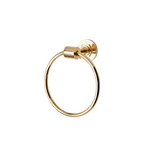 Waterworks Henry 6 1/2" Towel Ring in  Brass