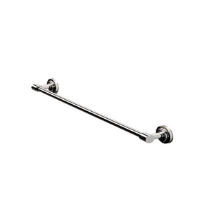 Waterworks Aero 24" Single Metal Towel Bar in Chrome