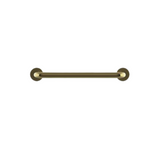 Waterworks Essentials Modern 18" Grab Bar in Brass