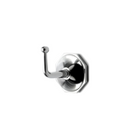 Waterworks Roadster Single Robe Hook in Nickel