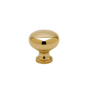 Waterworks University 1" Knob in Brass