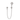 Waterworks Julia Handshower On Hook with Metal Handle
