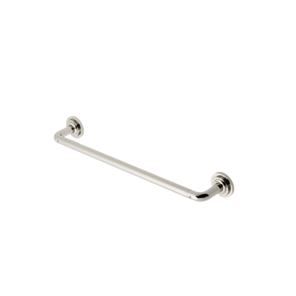 Waterworks Henry 16" Single Towel Bar in Nickel