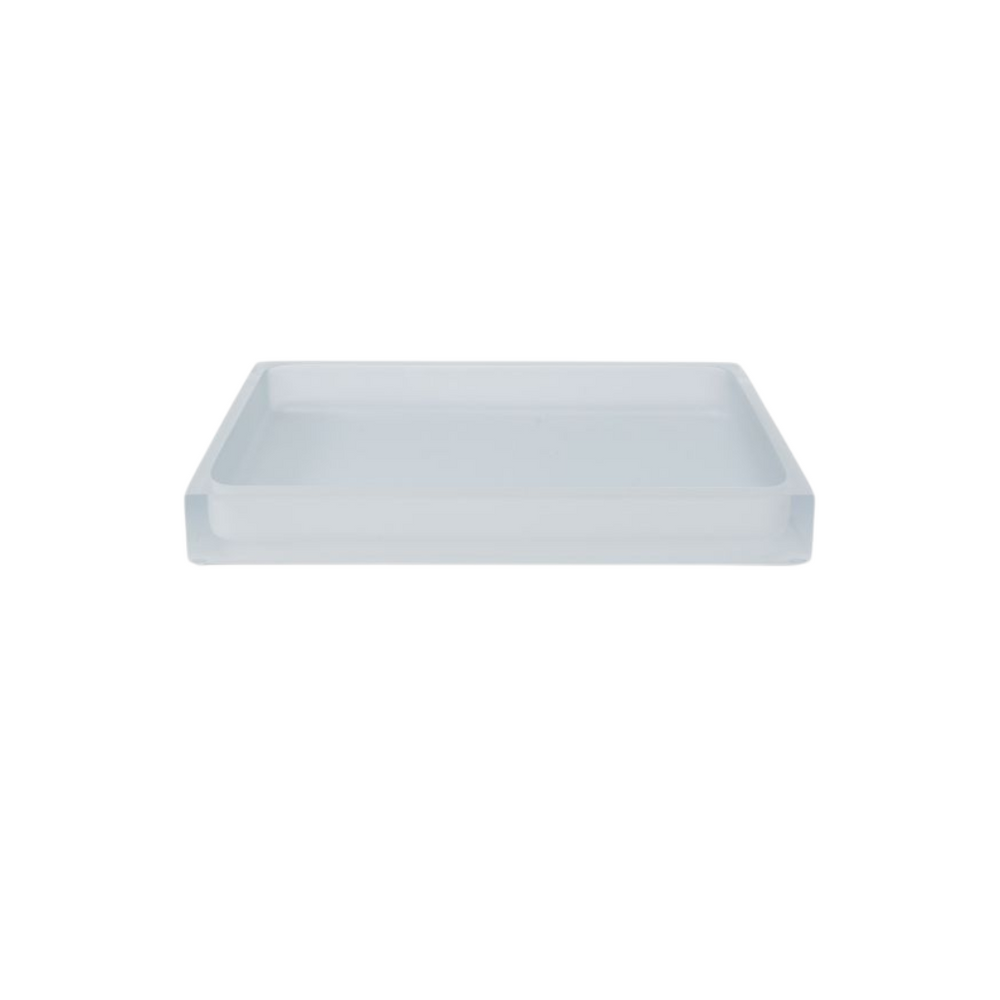 Waterworks Floe Medium Rectangular Tray in Artic