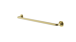 Waterworks Henry 24" Single Towel Bar in Brass