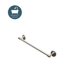 Waterworks Henry 18" Single Towel Bar in Nickel