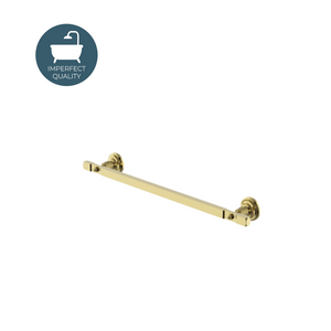 Waterworks R.W. Atlas 18" Single Metal Towel Bar in  Brass