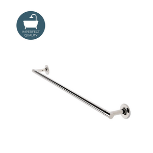 Waterworks Bond 24" Towel Bar in Nickel