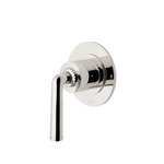 Waterworks Henry Chronos Two Way Diverter Valve Trim for Thermostatic with Roman Numerals and Lever Handle in Nickel PVD