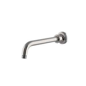 Waterworks Foro Wall Mounted Shower Arm and Flange in Nickel