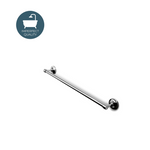 Waterworks Transit 24" Single Towel Bar in Chrome