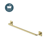 Waterworks Ludlow 24" Single Metal Towel Bar in Brass