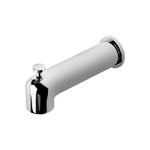 Waterworks Decibel Wall Mounted Tub Spout with Diverter in Nickel