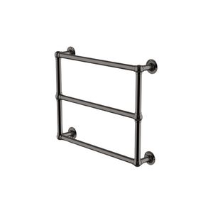 Waterworks Essentials 110v Multi-Rail Towel Warmer in Dark Nickel