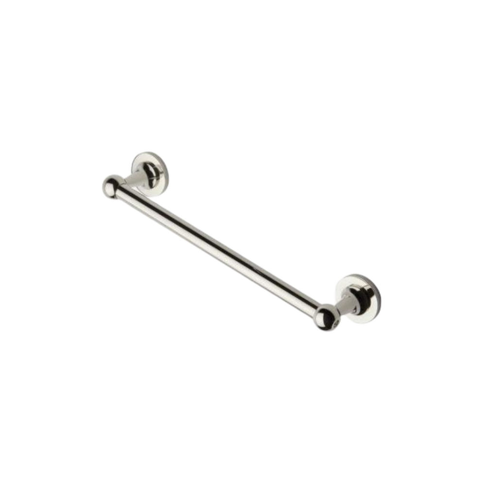 Waterworks Dash 18" Single Metal Towel Bar in Antique Brass