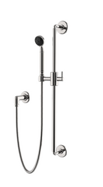 Waterworks Ludlow Volta Handshower on Bar in Burnished Brass