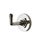 Waterworks Henry Single Robe Hook in Nickel