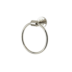 Waterworks Henry 6 1/2" Wall Mounted Towel Ring in Chrome