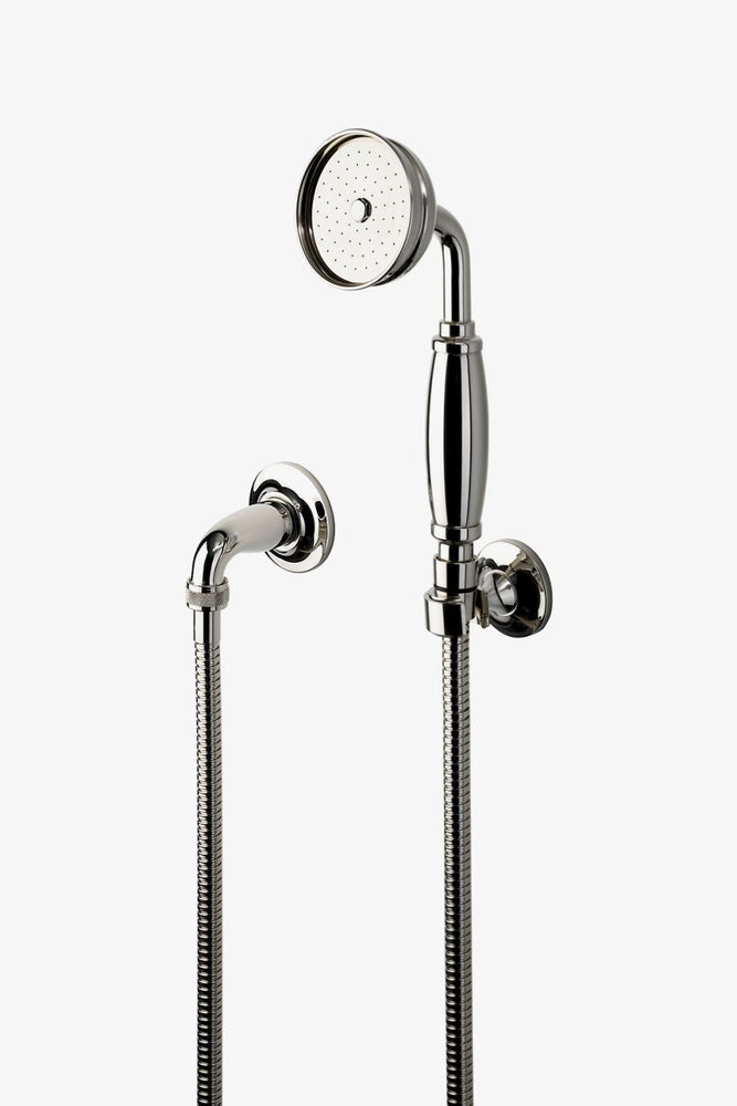 Waterworks  Highgate Handshower On Hook with Metal Handle in Chrome