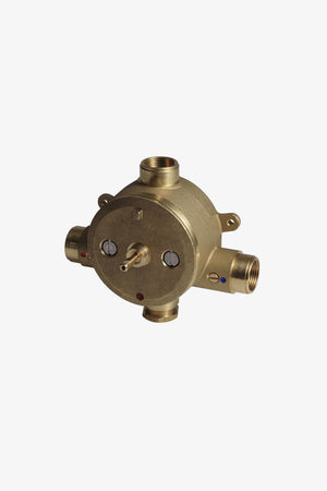 ViaWorks 3/4" Thermostatic Valve with 7" Tile Guard