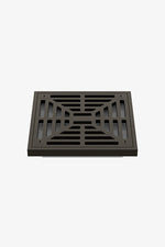 Waterworks Universal Shower Drain Cover in Dark Brass