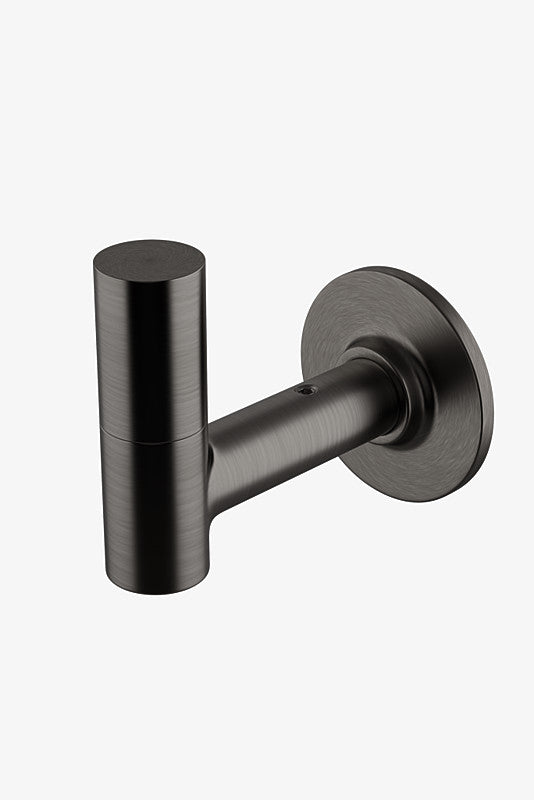 Waterworks Bond Robe Hook in Dark Nickel