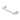 Waterworks Formwork 12" Single Towel Bar in Chrome